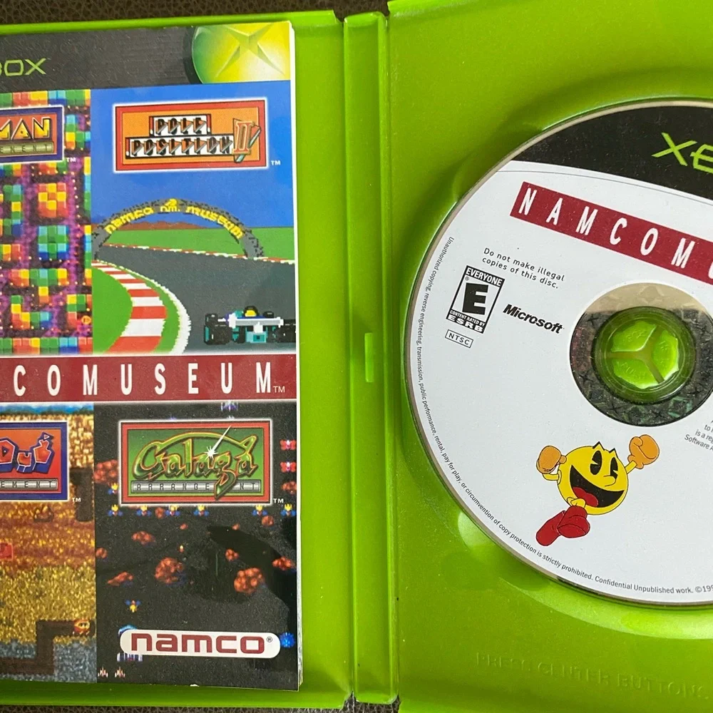 Namco Museum (Microsoft Xbox, 2002)